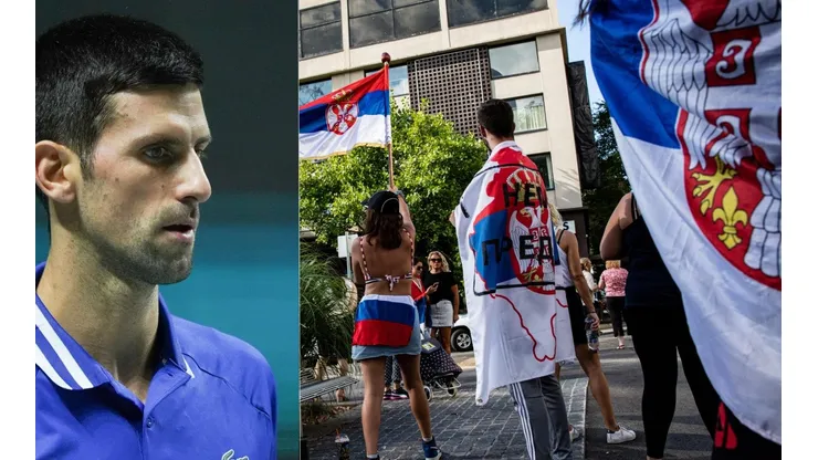 Novak Djokovic estará encerrado en el hotel hasta el lunes