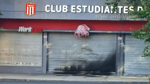 El ataque no dejó heridos ni situaciones graves que lamentar, pero está la evidencia del ataque