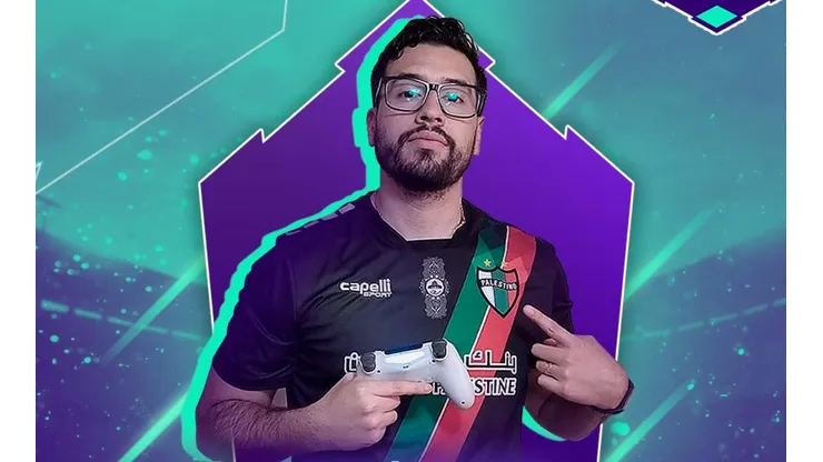 Fabián Tapia, player de Palestino, fue uno de los destacados de la segunda jornada del torneo de eFootball LEF 2021.