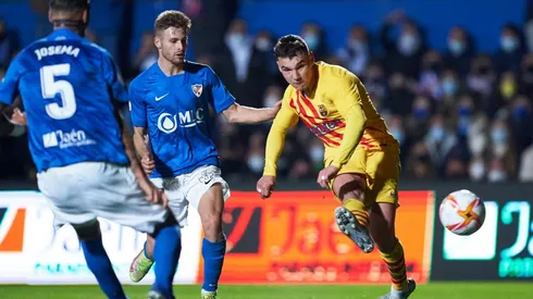 El juvenil Ferran Jutglá marcó un golazo para sellar el resultado para Barcelona.