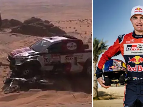 Sudafricano que atropelló a Zumarán, ahora embistió a otro motociclista