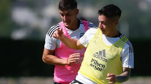 Cristián Zavala ya tuvo el primer entrenamiento con Colo Colo