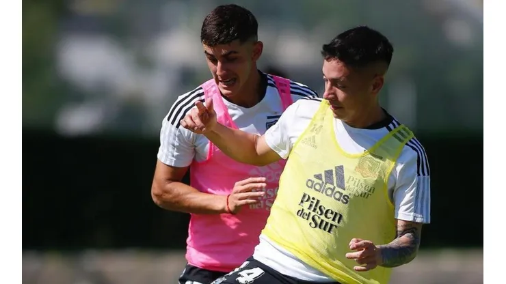 Cristián Zavala ya tuvo el primer entrenamiento con Colo Colo