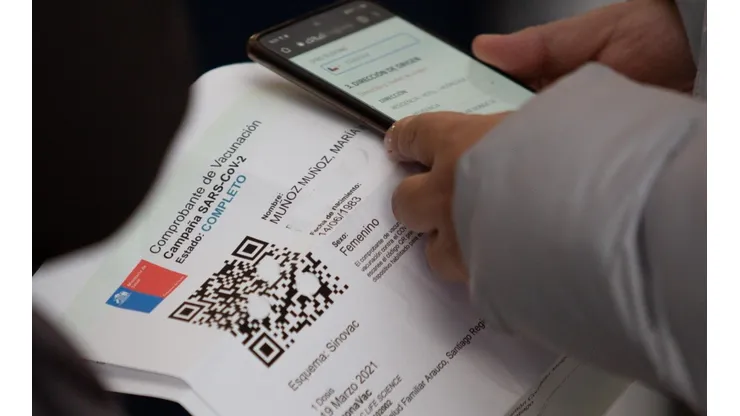 El documento se entrega a vacunados con esquema completo.