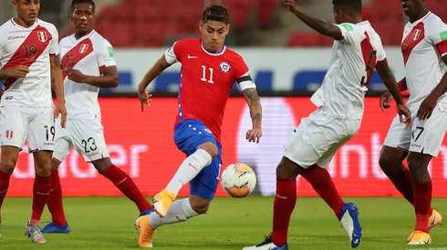 Felipe Mora no ha podido anotar en cuatro partidos y 208 minutos disputados por la selección chilena en las actuales Eliminatorias Sudamericanas Qatar 2022