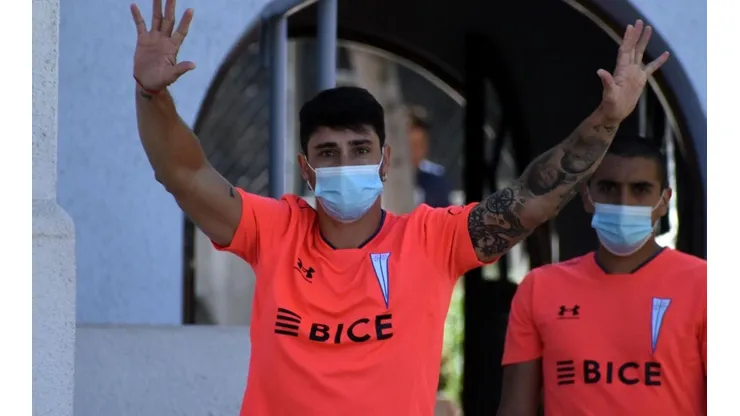 Fernando Zampedri se reportó al primer día de pretemporada de Universidad Católica.