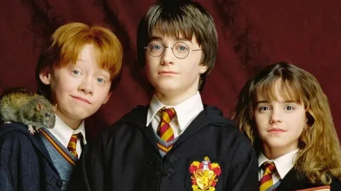 Ron, Harry y Hermione