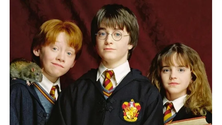 Ron, Harry y Hermione