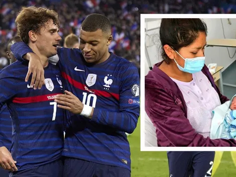 Griezmann Mbappé se llama el primer niño nacido en Copiapó