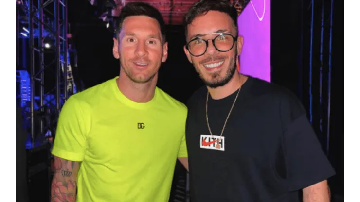 El destacado DJ argentino recibió cientos de mensajes en redes sociales de quienes lo culpan del positivo de Lionel Messi a coronavirus y les respondió con todo mostrando un PCR negativo.