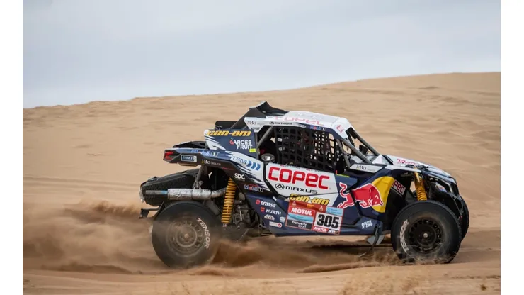 Chaleco López llegó en el segundo lugar de la etapa
