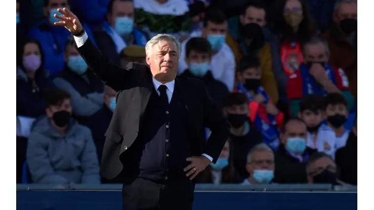 Carlo Ancelotti quedó inconforme con la actuación del Real Madrid.