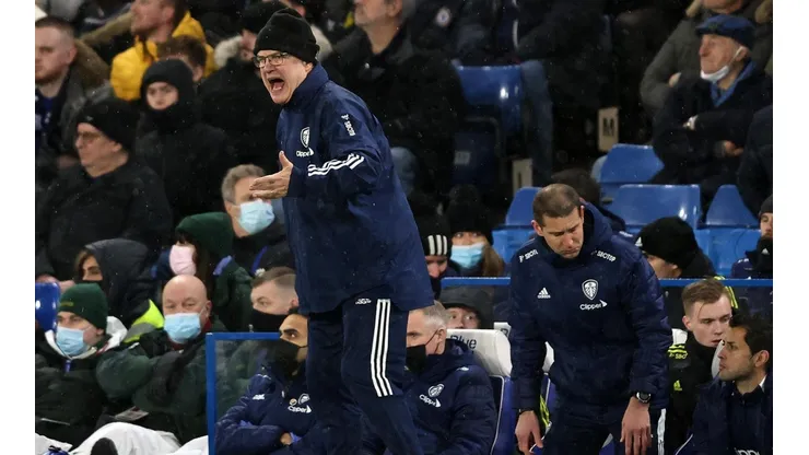 Marcelo Bielsa viene de tres derrotas consecutivas con el Leeds