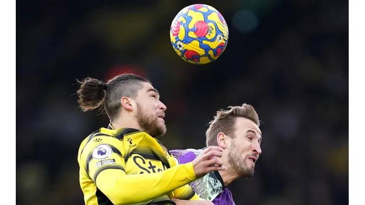 Sierralta hizo un gran trabajo defensivo en el Watford anulando a Kane