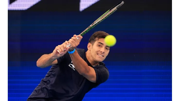 Cristian Garín jugará en el segundo turno ante Roberto Bautista de España.