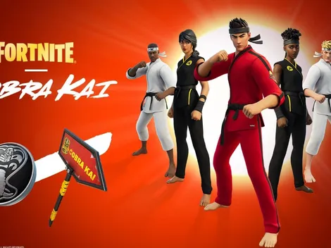¡Cobra Kai llega a Fortnite con skins!