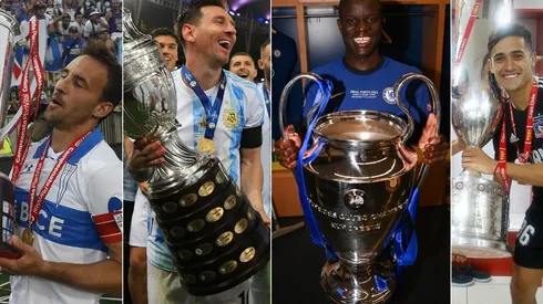 Varios alcanzaron la gloria este 2021 tanto a nivel de clubes como selecciones