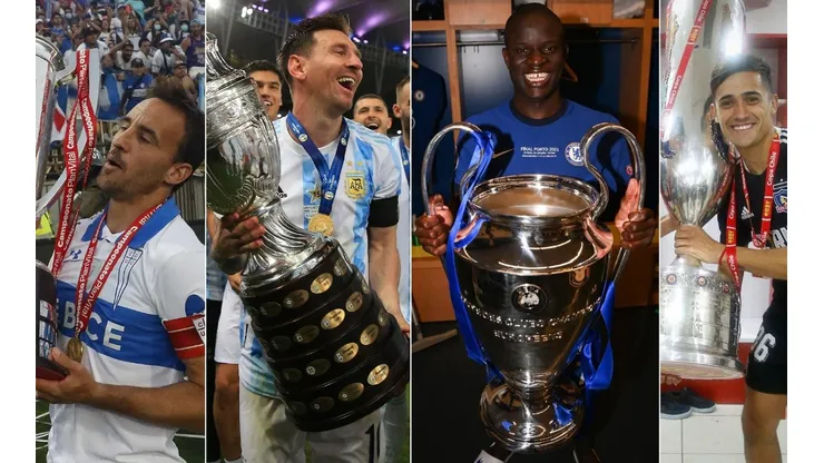 Varios alcanzaron la gloria este 2021 tanto a nivel de clubes como selecciones