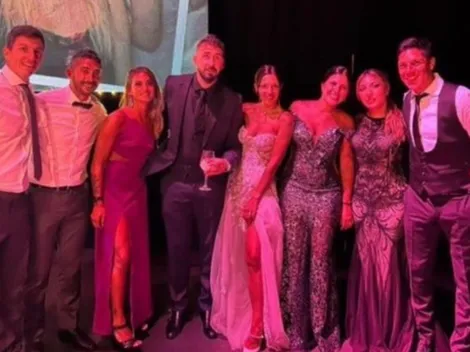 Las imágenes del movido matrimonio de Lucas Pratto