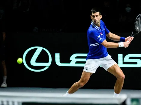 Djokovic se baja y no enfrentará a Chile en el ATP Cup