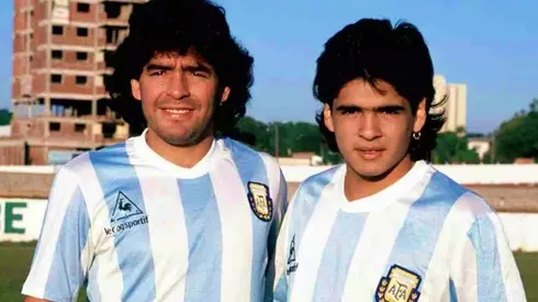 Diego Armando Maradona veló por la carrera de su hermano Hugo Hernán. Hoy los dos se encontrarán en el más allá