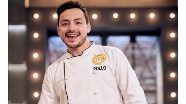 Pollo Castillo en las cocinas de Masterchef Celebrity.