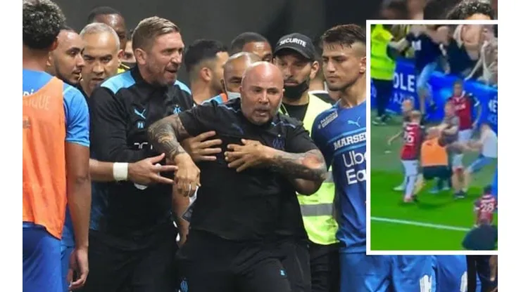 Sampaoli y su PF se enfrentaron a la barra del Marsella
