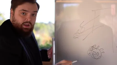 El famoso streamer español sacó carcajadas entre los hinchas verdiblancos con el hilarante video con el cual anunciaron la renovación de Borja Iglesias.