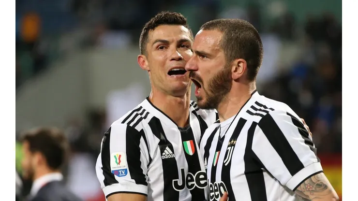 Cristiano Ronaldo y Leonardo Bonucci fueron compañeros en Juventus