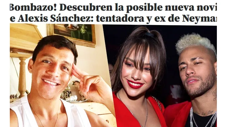 Españoles atentos al romance entre Alexis y supuesta ex de Neymar