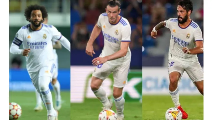 Real Madrid ve con buenos ojos las salidas de Gareth Bale, Marcelo e Isco.