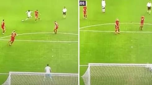 Balotelli marca un golazo desde fuera del área