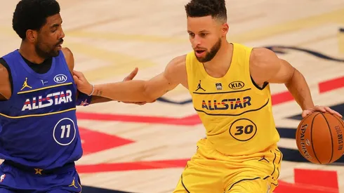 Kyrie Irving y Stephen Curry fueron parte de los pasados All-Star Game de la NBA.