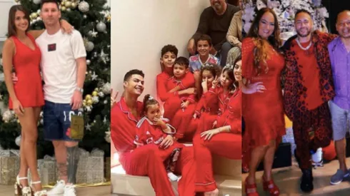 Varias estrellas del balompié europeo compartieron bellas postales junto a sus familias para celebrar la llegada de la Navidad este 25 de diciembre.