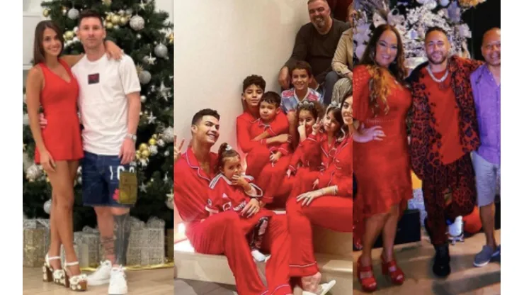 Varias estrellas del balompié europeo compartieron bellas postales junto a sus familias para celebrar la llegada de la Navidad este 25 de diciembre.