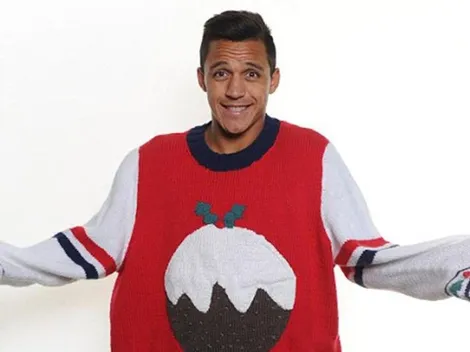 El Niño Alexis Sánchez espera al Viejito Pascuero con tierna tradición