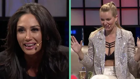 Pamela Díaz y Kika Silva en Los 5 Mandamientos.