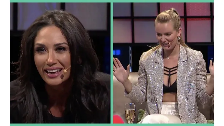 Pamela Díaz y Kika Silva en Los 5 Mandamientos.