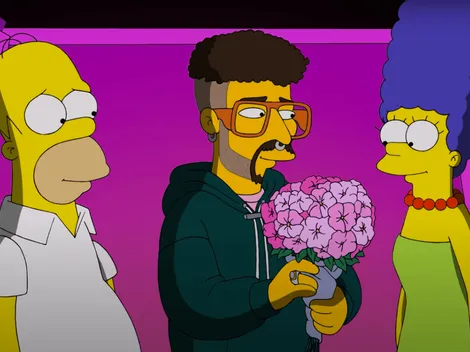 ¡Bad Bunny estrena video con Los Simpsons!