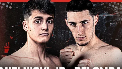 Mielnicki Jr y Delomba se verán las caras este sábado en el Prudential Center.