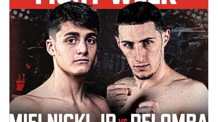 Mielnicki Jr y Delomba se verán las caras este sábado en el Prudential Center.
