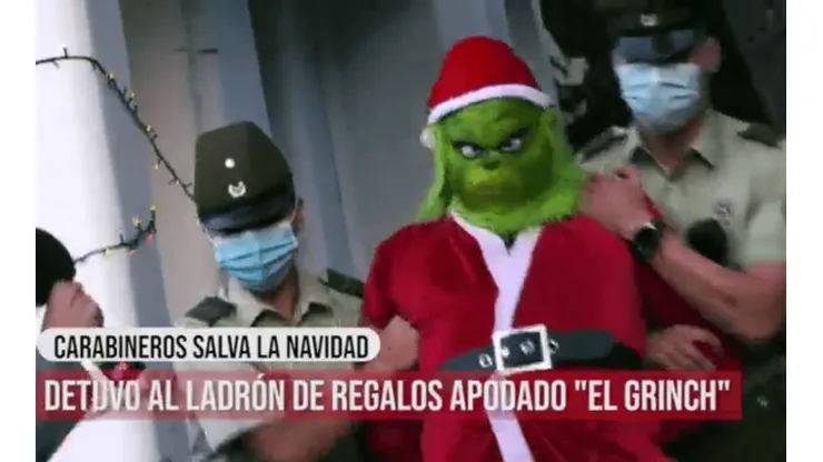 ¿Por qué detuvieron al Grinch?