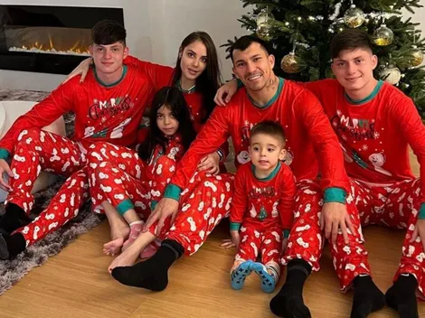 Gary Medel espera al Viejito Pascuero con tierno mensaje navideño