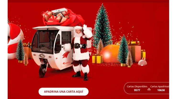 Apadrina una carta en Navidad