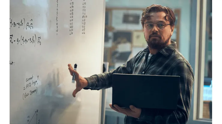 Leonardo DiCaprio en No Miren Arriba, de Netflix.