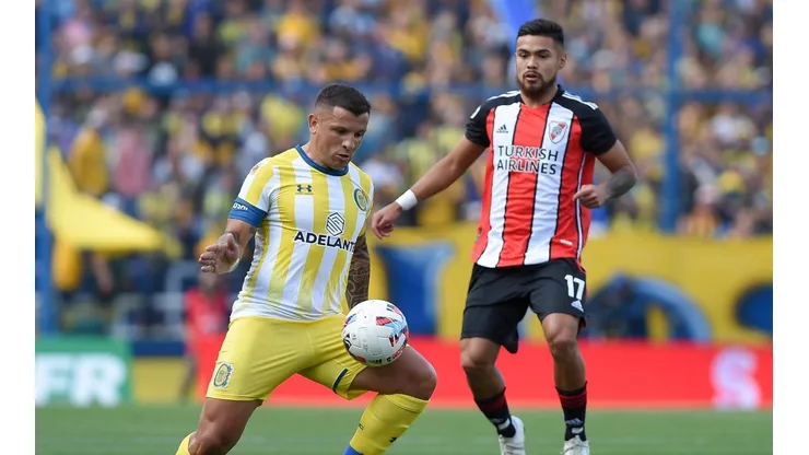 Emiliano Vecchio es el capitán de Rosario Central en Argentina