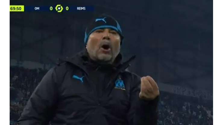 Sampaoli perdió los estribos en la Ligue 1