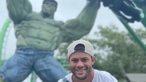 Hulk disfruta las vacaciones en Estados Unidos