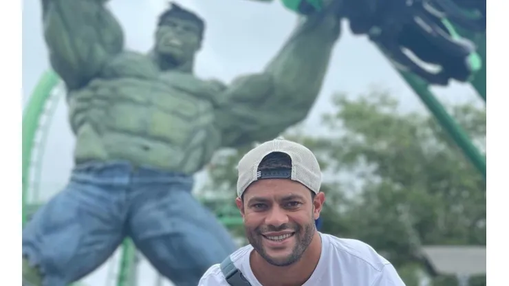 Hulk disfruta las vacaciones en Estados Unidos