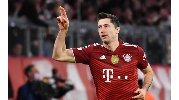 Lewandowski juega en el Bayern Múnich desde 2014